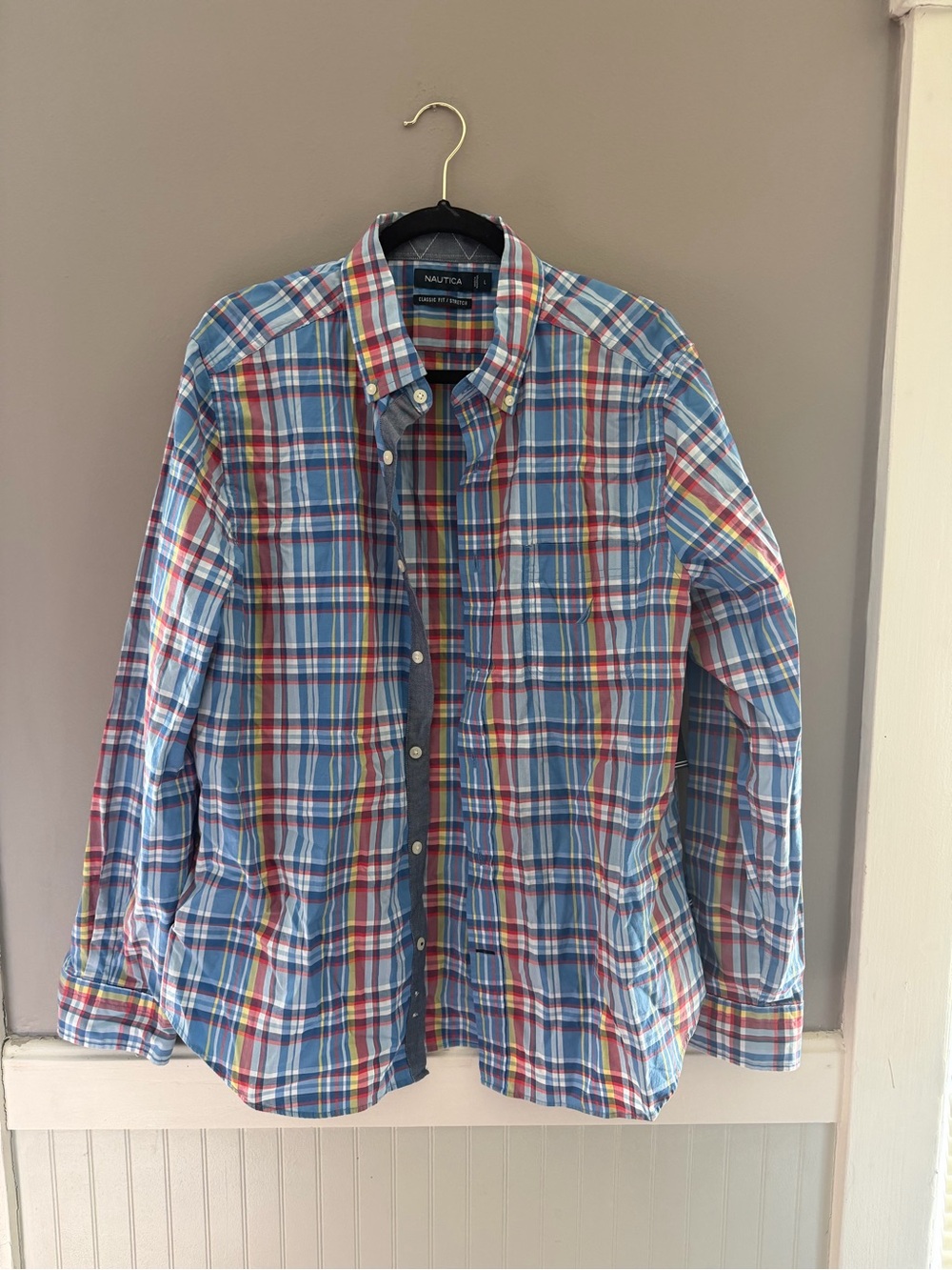 New with tags Nautica dress shirt - Picture 2 of 4
